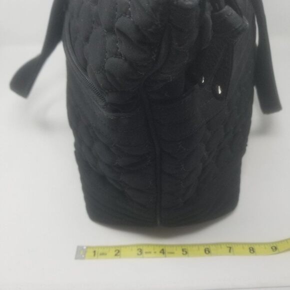 Vera Bradley Ultimate Baby Quilted Performance Twill Black Diaper Bag Change Pad - Picture 10 of 11